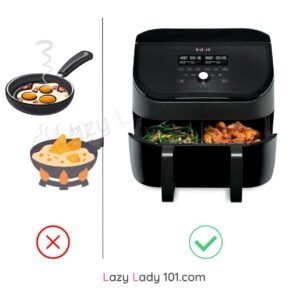 8-in-1 Air Fryer Lazy Lady 101.com