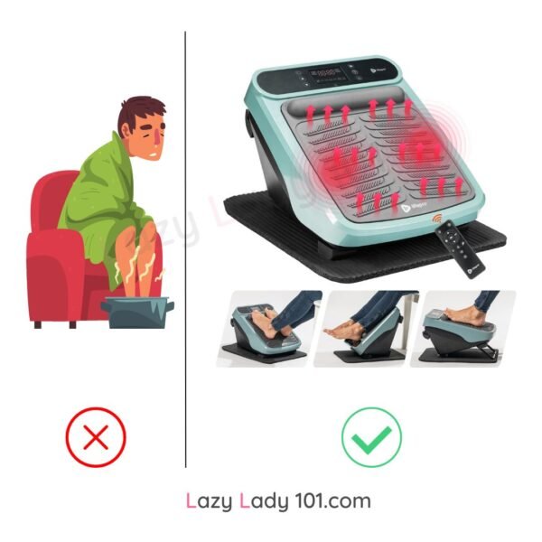 Foot Massager for Neuropathy Lazy Lady 101.com