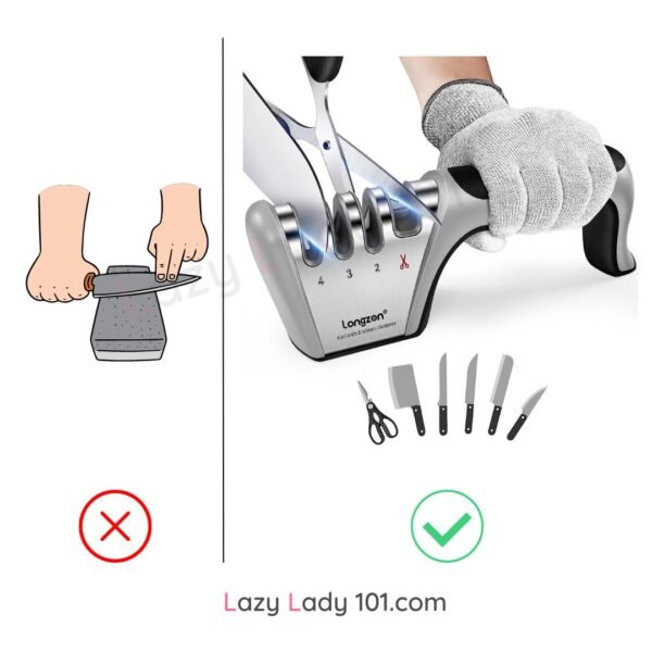 Knife Sharpener Lazy Lady 101.com